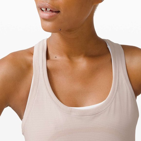 Lululemon Swiftly Tank Racerback Tank 2.0 *Cool - 6 - Dune/Mink Berry - Picture 3 of 8